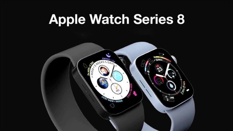 Diện mạo đẳng cấp của Apple Watch S8 viền thép.