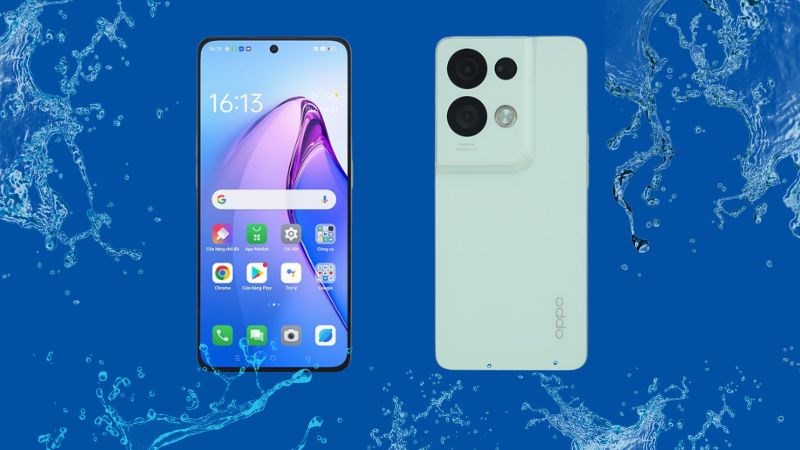 Thiết bị có khả năng chịu được nước phun lên với chuẩn IP54 Thiết bị có khả năng chịu được nước phun lên với chuẩn IP54