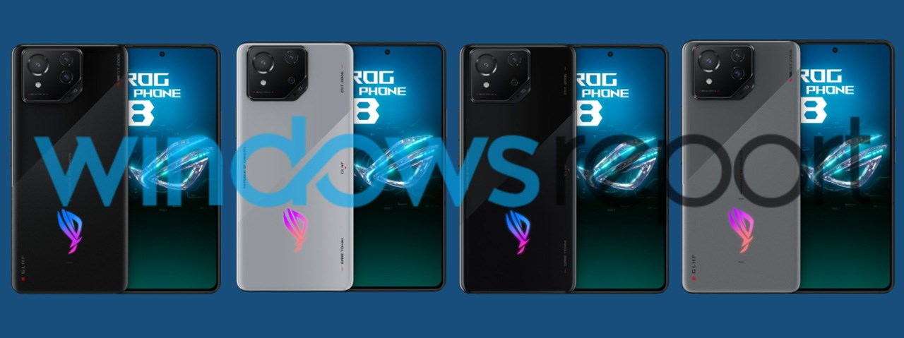 Hình ảnh render của ASUS ROG Phone 8 Hình ảnh render của ASUS ROG Phone 8