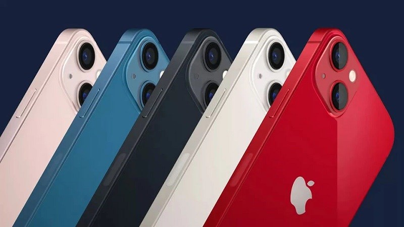 Các phiên bản màu iPhone 13 mini