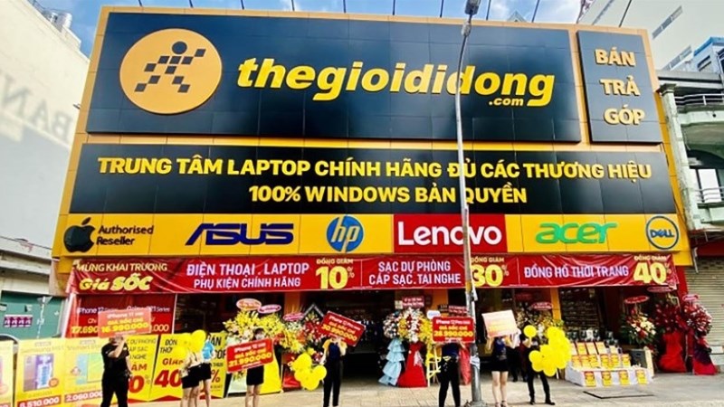 Thế Giới Di Động nơi bán hàng uy tín