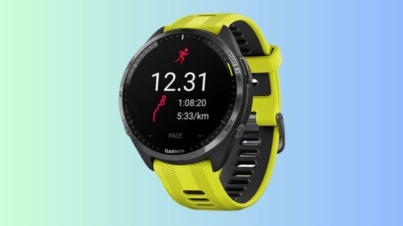 Garmin Forerunner 965 có thiết kế vô cùng đẹp mắt