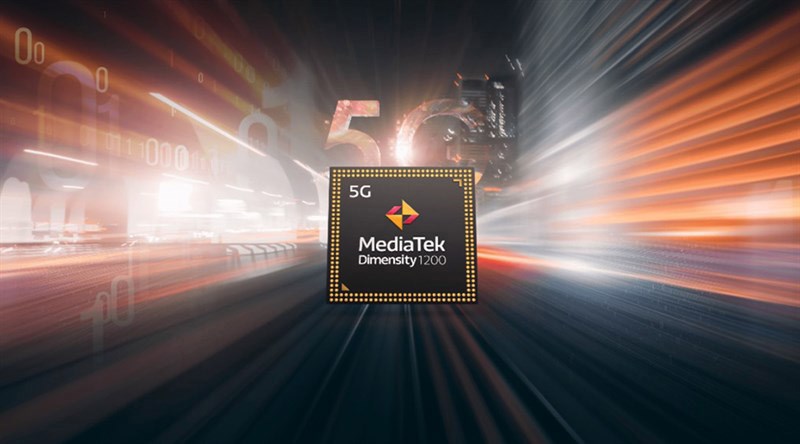 Chip MediaTek Dimensity 1200 cho tốc độ xử lý nhanh chóng