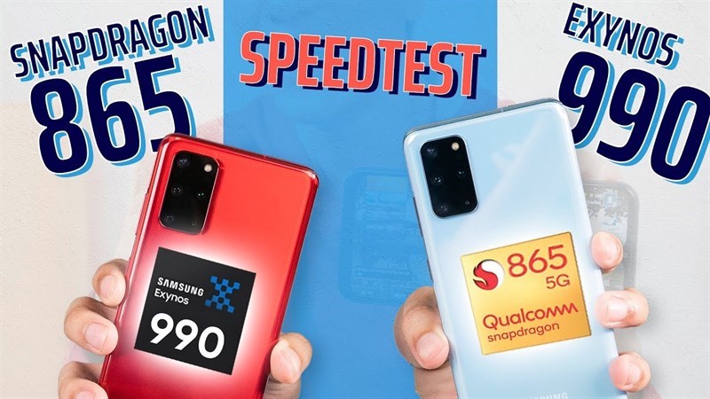 So sánh thông số kỹ thuật giữa Exynos 990 và Snapdragon 865 So sánh thông số kỹ thuật giữa Exynos 990 và Snapdragon 865