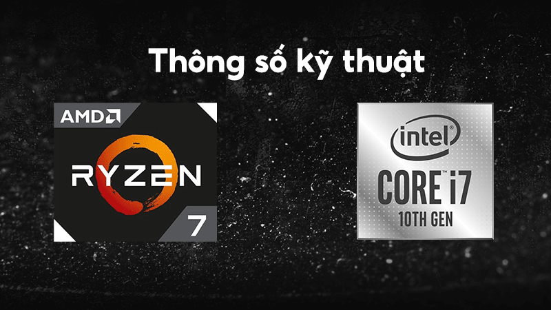 Thông số kỹ thuật giữa hai con chip