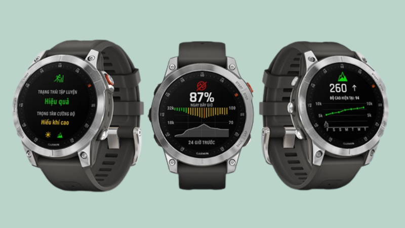 Vẻ ngoài sang trọng, cuốn hút của Garmin Epix 2 Vẻ ngoài sang trọng, cuốn hút của Garmin Epix 2