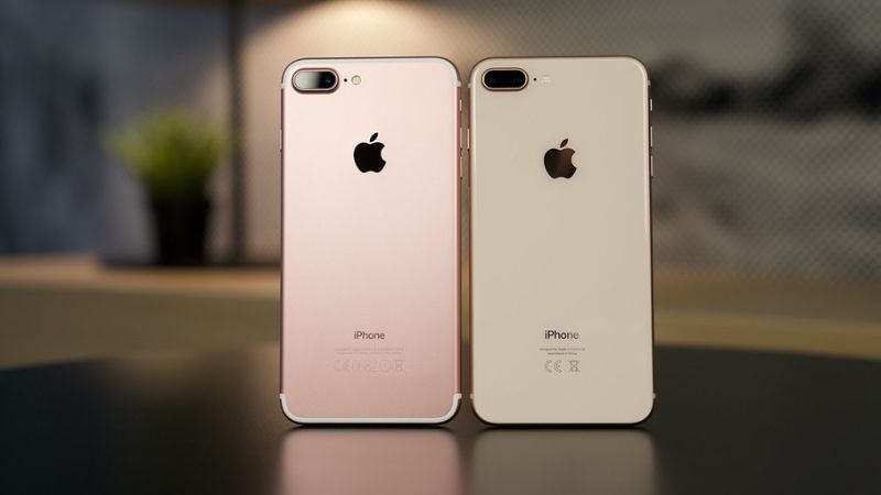 Dung lượng pin của iPhone 7 Plus nhỉnh hơn so với iPhone 8 Plus Dung lượng pin của iPhone 7 Plus nhỉnh hơn so với iPhone 8 Plus