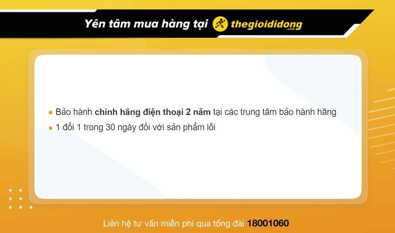 Bảo hành khi mua điện thoại Xiaomi