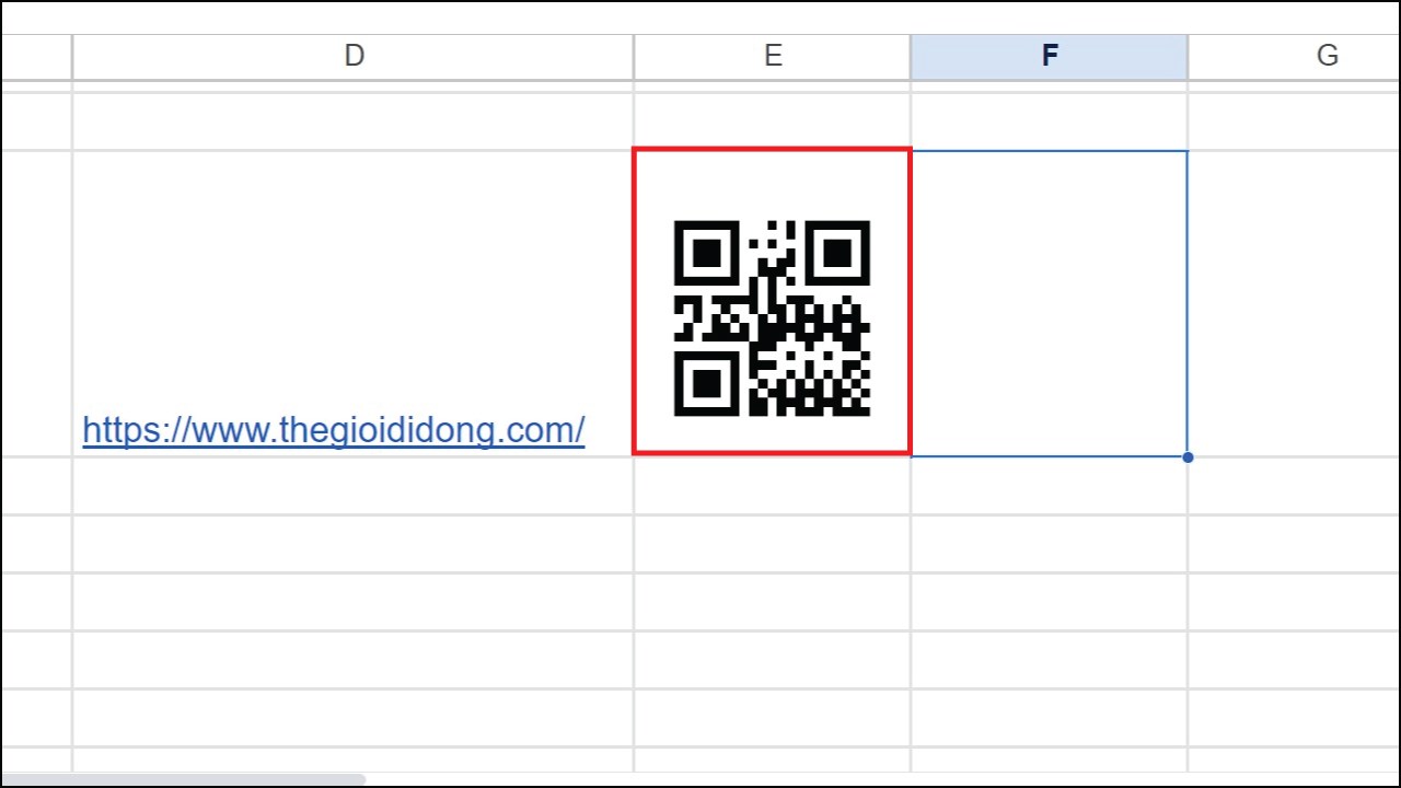 Cách tạo mã QR bằng Google Sheets