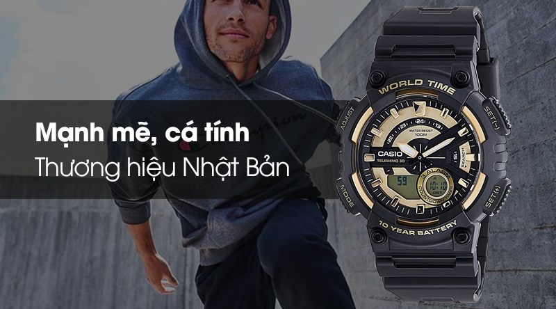 Chiếc đồng hồ mang đến hình ảnh mạnh mẽ và cá tính nổi bật Chiếc đồng hồ mang đến hình ảnh mạnh mẽ và cá tính nổi bật