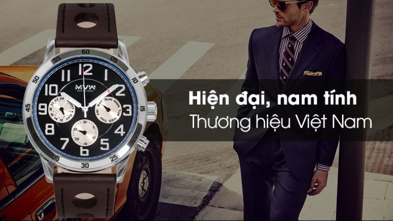 Một mẫu đồng hồ hiện đại, xu hướng thể thao phù hợp với những chàng trai lịch lãm, nam tính
