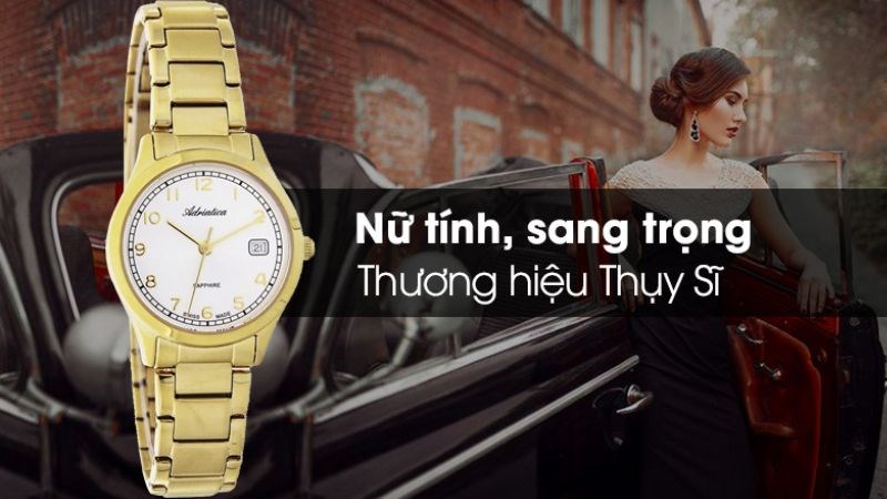 Đồng hồ có kiểu dáng nhỏ gọn, nữ tính Đồng hồ có kiểu dáng nhỏ gọn, nữ tính