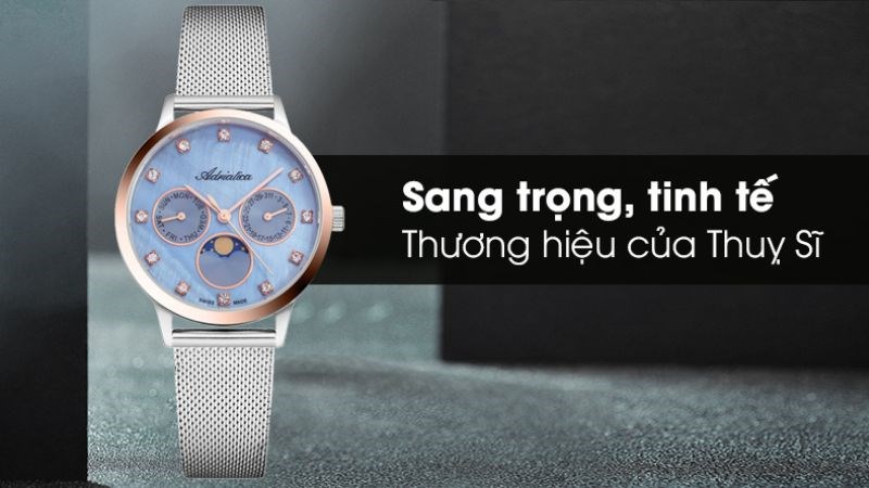 Khả năng chống nước của đồng hồ là 5 ATM Khả năng chống nước của đồng hồ là 3 ATM
