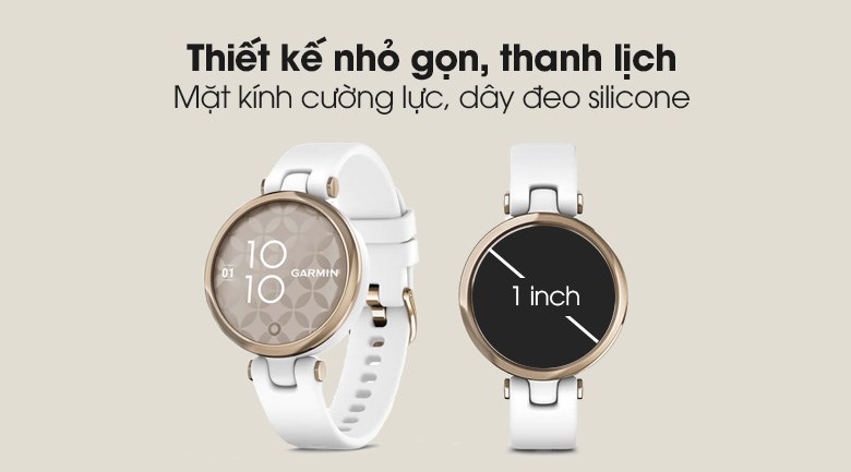 Đồng hồ có thiết kế nhỏ gọn, sang trọng