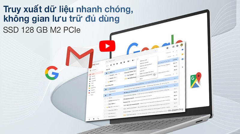 Truy xuất dữ liệu nhanh chóng, không gian lưu trữ đủ dùng