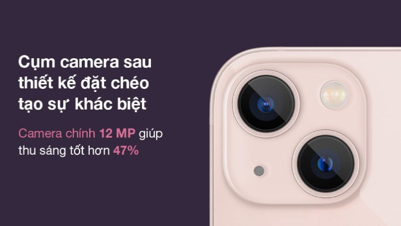 Camera hỗ trợ chụp ảnh với chất lượng cao