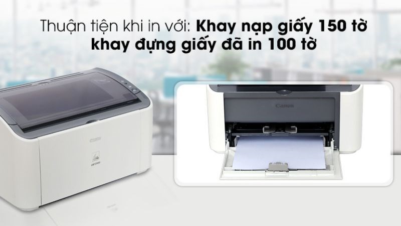 Máy In Laser Trắng Đen Canon LBP2900 thuận tiện khi in ấn liên tục