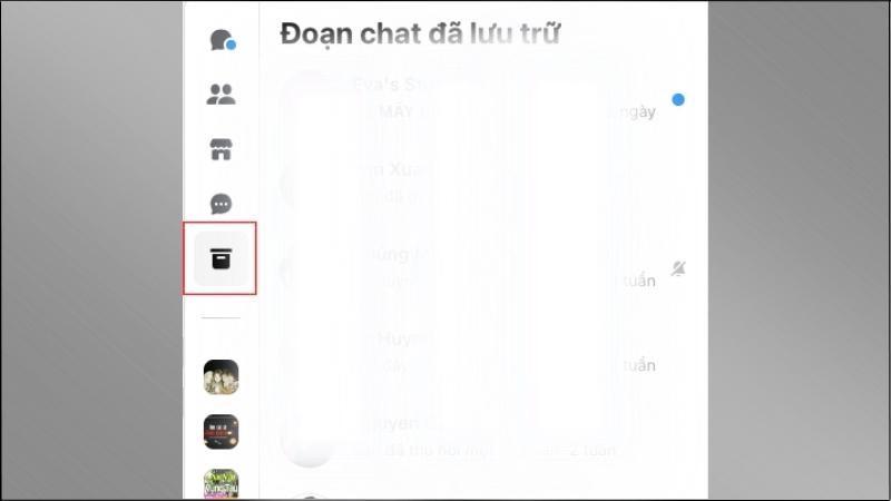 Chọn biểu tượng lưu trữ như hình Chọn biểu tượng lưu trữ như hình