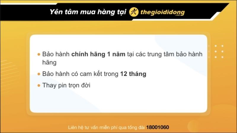 Chính sách bảo hành đồng hồ Casio tại TGDĐ Chính sách bảo hành đồng hồ Casio tại TGDĐ