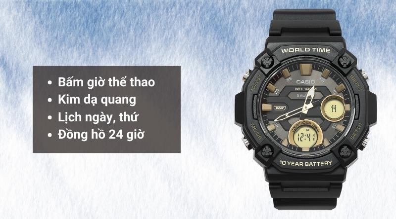 Đồng hồ có thời gian sử dụng pin khủng lên đến 10 năm Đồng hồ có thời gian sử dụng pin khủng lên đến 10 năm