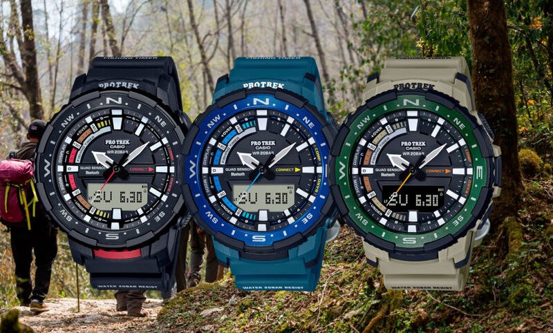 Đồng hồ CASIO PROTREK có phong cách mạnh mẽ, nam tính Đồng hồ CASIO PROTREK có phong cách mạnh mẽ, nam tính