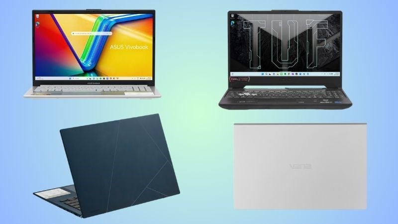 ASUS có đa dạng các mẫu mã đáp ứng nhu cầu của người dùng