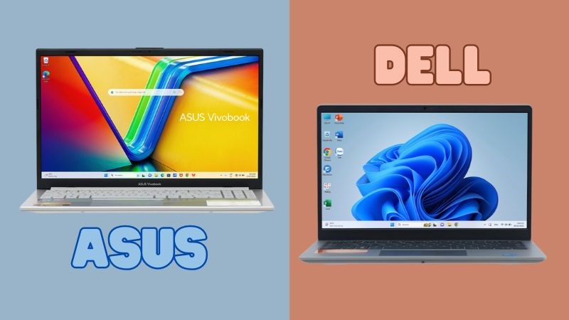 ASUS và Dell đều có những đặc điểm riêng phù hợp với nhu cầu của từng đối tượng