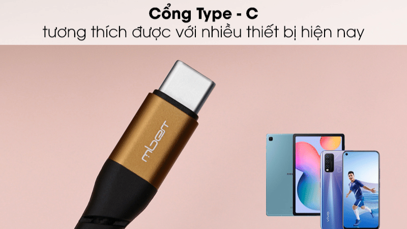 Có cổng sạc Type-C có thể sạc cho nhiều thiết bị Có cổng sạc Type-C có thể sạc cho nhiều thiết bị