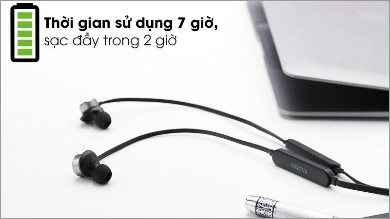Thời gian sử dụng lên tới 7 giờ
