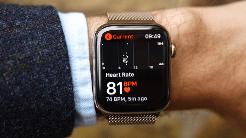 Tính năng cảm biến đo nhịp tim trên Apple Watch Tính năng cảm biến đo nhịp tim trên Apple Watch
