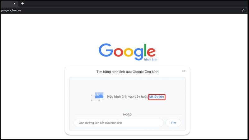 Chọn tải hình ảnh lên Chọn tải hình ảnh lên