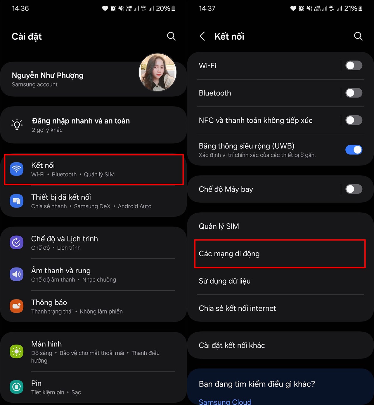 Cách kiểm tra điện thoại có hỗ trợ 5G hay không trên Android Cách kiểm tra điện thoại có hỗ trợ 5G hay không trên Android