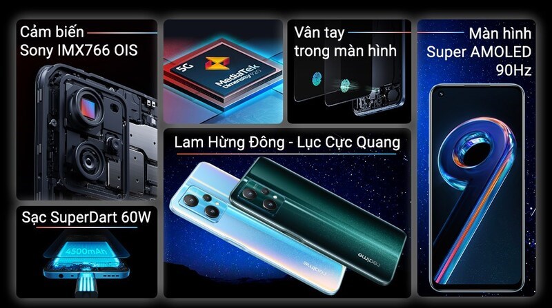 Điện thoại Realme 9 Pro+ 5G Điện thoại Realme 9 Pro+ 5G