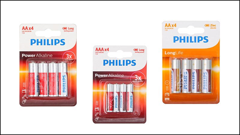 Các loại pin của Philips đều có nhiều ưu điểm nổi bật, rất đáng mua Các loại pin của Philips đều có nhiều ưu điểm nổi bật, rất đáng mua