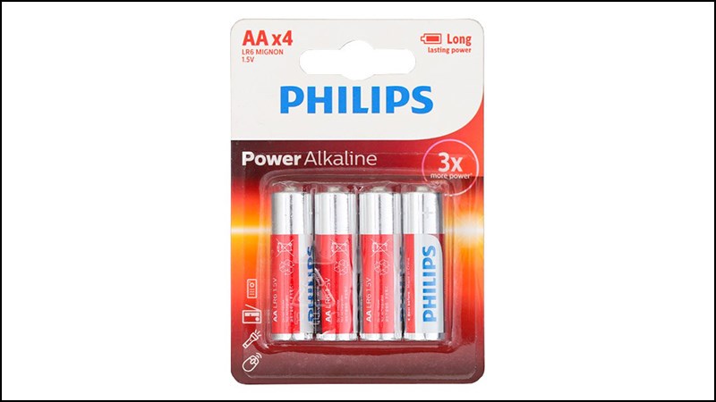 Pin AA viên Alkaline với khả năng chịu tải cao Pin AA viên Alkaline với khả năng chịu tải cao
