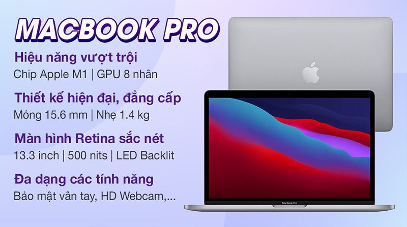 Phiên bản MacBook Pro hiệu năng mạnh mẽ