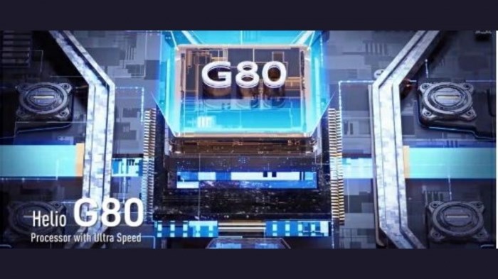 Chip MediaTek Helio G80 Chip MediaTek Helio G80