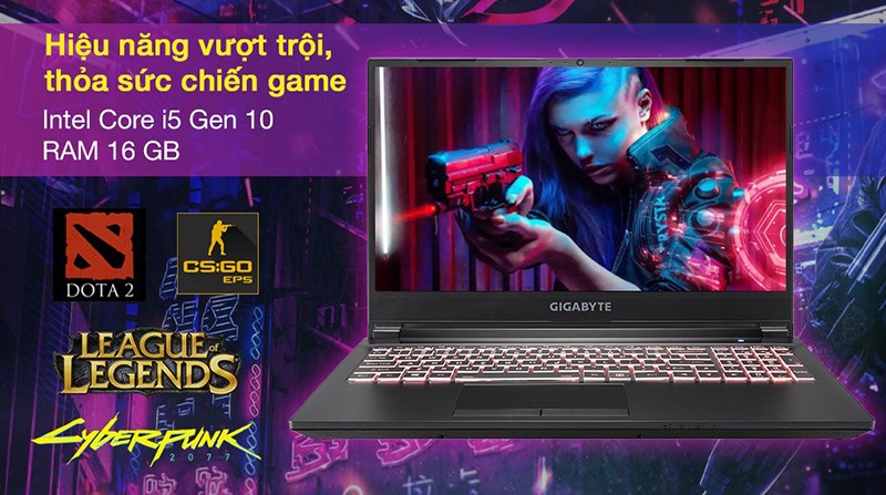 Hiệu năng máy vượt trội, chơi game thoải mái Hiệu năng máy vượt trội, chơi game thoải mái