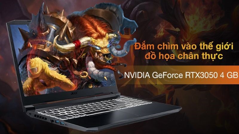 Laptop Acer Nitro 5 giúp bạn thỏa sức với đam mê