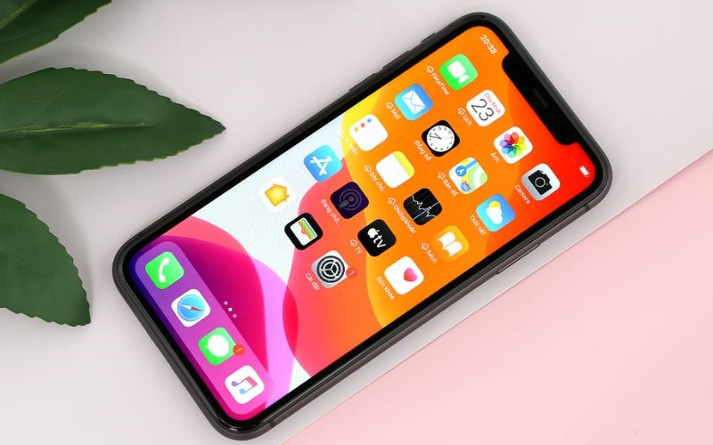 Điện thoại iPhone 11 128GB phiên bản được thiết kế kính mới ở cả mặt trước và mặt sau