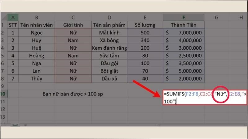 Cần phải đảm bảo rằng Criteria1,2 nằm trong dấu ngoặc kép Cần phải đảm bảo rằng Criteria1,2 nằm trong dấu ngoặc kép