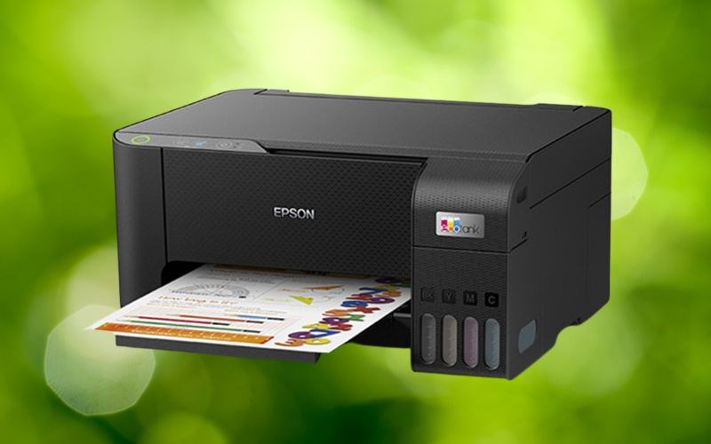 Máy in phun màu đa năng Epson EcoTank L3250 Wifi vẻ ngoài thiết kế sang trọng Máy in phun màu đa năng Epson EcoTank L3250 Wifi vẻ ngoài thiết kế sang trọng