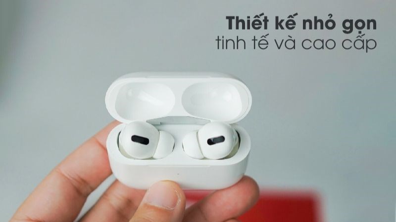 Thiết kế của AirPods Pro ghi dấu ấn đặc biệt đối với các tín đồ công nghệ Thiết kế của AirPods Pro ghi dấu ấn đặc biệt đối với các tín đồ công nghệ