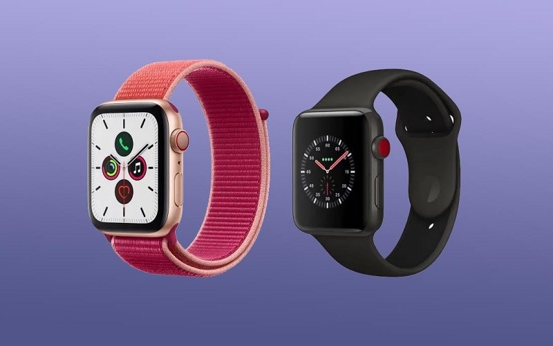 Phân biệt Apple Watch GPS và LTE với núm vặn Digital Crown