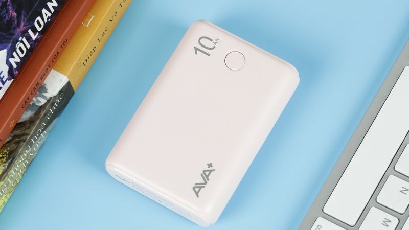 Sạc dự phòng Polymer 10000mAh Type C 15W AVA+ JP399 thiết kế màu sắc bắt mắt, năng động