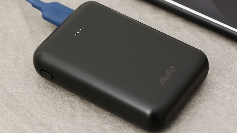 Sạc dự phòng Polymer 10000 mAh Type C AVA+ DS2107 nhỏ nhắn, dễ cầm tay