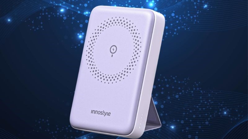 Sạc dự phòng Magnetic 20W Innostyle PowerMag 2in1 IS20PD thiết kế sang trọng, hiện đại