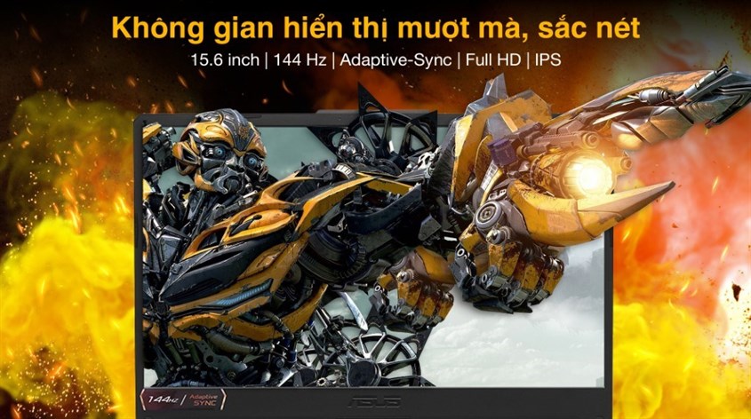 Sản phẩm được tích hợp màn hình 15.6 inch độ phân giải Full HD Sản phẩm được tích hợp màn hình 15.6 inch độ phân giải Full HD