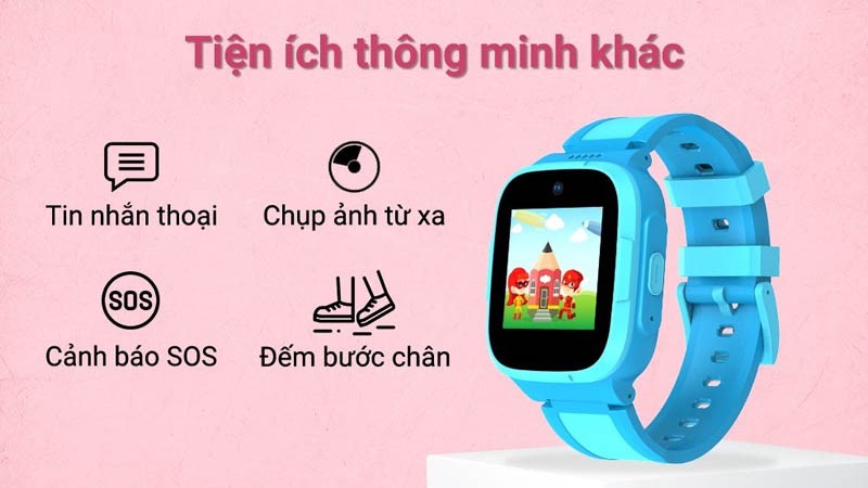 Đồng hồ định vị trẻ em Masstel Smart Hero 10 với nhiều tính năng hữu ích cho phụ huynh Đồng hồ định vị trẻ em Masstel Smart Hero 10 với nhiều tính năng hữu ích cho phụ huynh