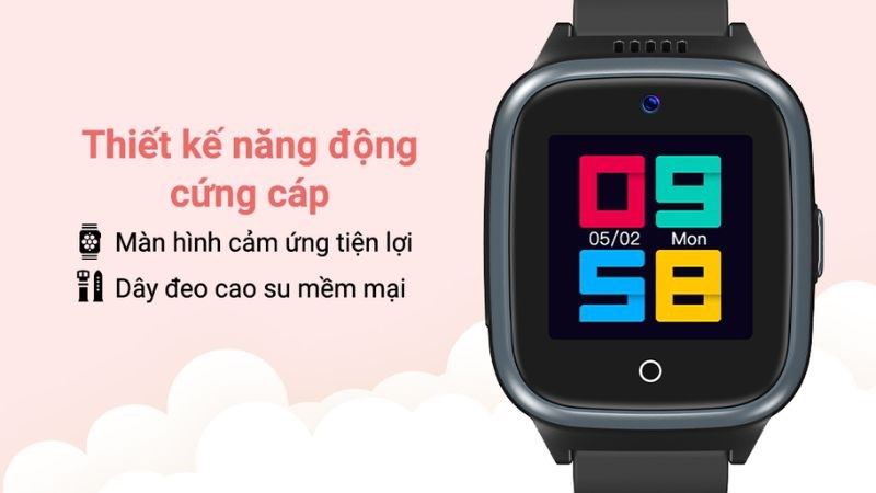 Đồng hồ MyKid 4G Lite với thiết kế năng động Đồng hồ MyKid 4G Lite với thiết kế năng động
